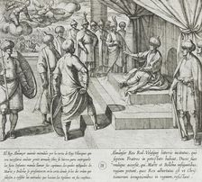 Almazor Orders His Troops to Keep the Christians from Entering His Territory, 1612. Creator: Antonio Tempesta