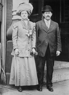 Almira & John Deitz, between c1910 and c1915. Creator: Bain News Service