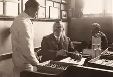 Almond department, quality control, York, Yorkshire, 1920
