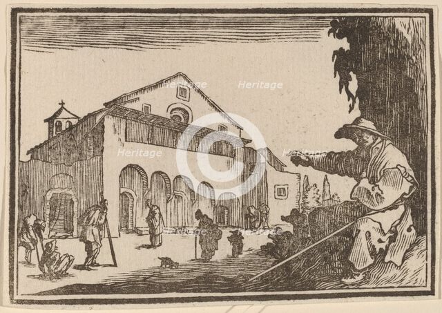 Almshouse, 1621. Creator: Edouard Eckman.