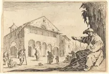 Almshouse, c. 1622. Creator: Jacques Callot