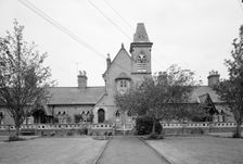 Almshouses in Wellington Street, Burton-upon-Trent, Staffordshire, 2000. Artist: M Hesketh-Roberts