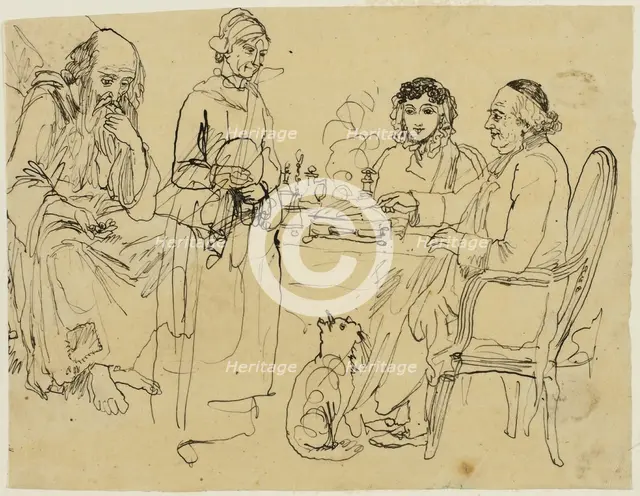 Alms to the Poor, n.d. Creator: Rodolphe Bresdin.