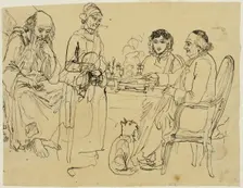 Alms to the Poor, n.d. Creator: Rodolphe Bresdin