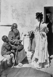 Alms c1870-c1875. Artist: Andrei Osipovich Karelin