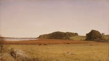 Almy's Pond, Newport, c1860. Creator: John Frederick Kensett