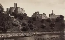 Alnwick Castle, between 1870 and 1880. Creator: Francis Frith
