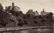 Alnwick Castle, between 1870 and 1880. Creator: Francis Frith