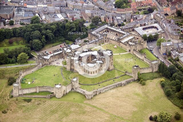 Alnwick Castle, Northumberland, c2015. Artist: Dave MacLeod.