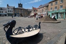 Alnwick Mkt Pl, 2009. Creator: Ethel Davies