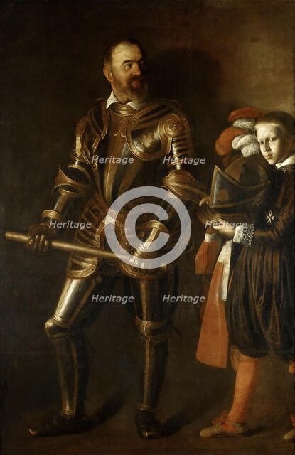 Alof de Wignacourt (1547-1622), Grand Master of the Order of Malta. Artist: Caravaggio, Michelangelo (1571-1610)