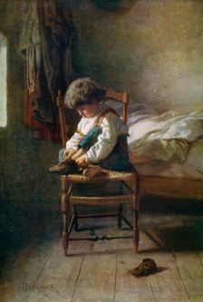 Alone 19th century, (1912).Artist: Theophile Emmanuel Duverger