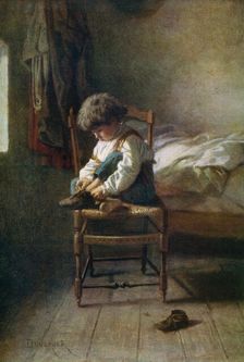 Alone 19th century, (1912).Artist: Theophile Emmanuel Duverger