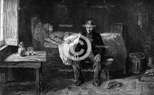 'Alone in the World', 1882. Artist: Unknown