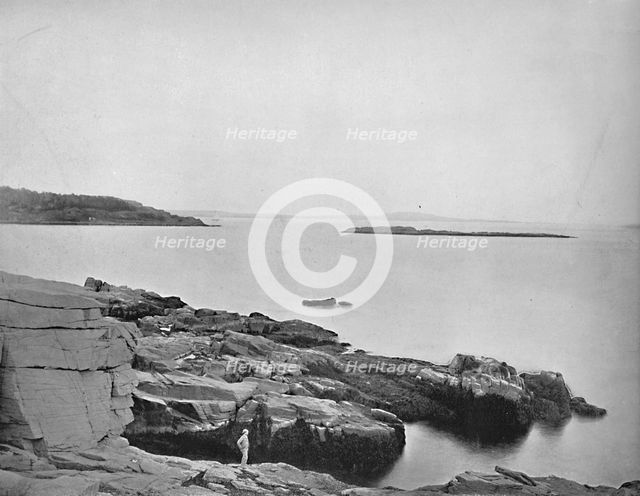 'Along the Coast, Bar Harbor, Maine', c1897. Creator: Unknown.