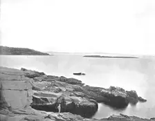 Along the Coast, Bar Harbor, Maine, USA, c1900. Creator: Unknown