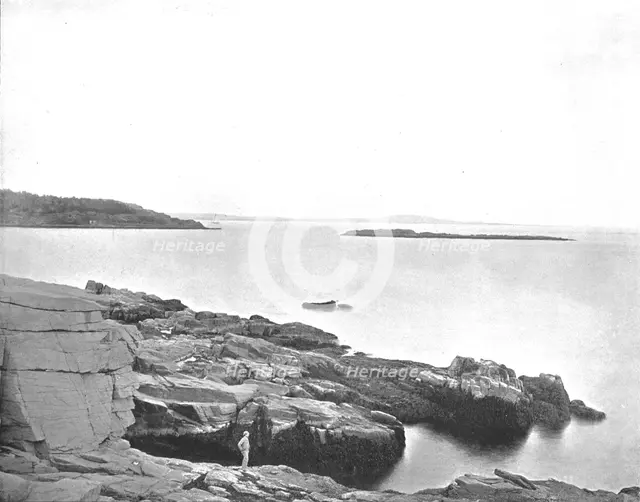 Along the Coast, Bar Harbor, Maine, USA, c1900. Creator: Unknown.