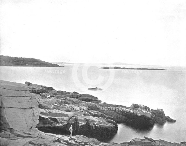 Along the Coast, Bar Harbor, Maine, USA, c1900. Creator: Unknown.