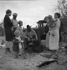 Along the highway near Bakersfield, California, 1935. Creator: Dorothea Lange