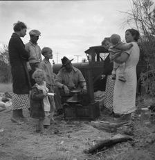 Along the highway near Bakersfield, California, 1935. Creator: Dorothea Lange