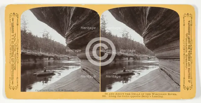Along the Rocks Opposite Berry's Landing, 1903. Creator: Henry Hamilton Bennett.