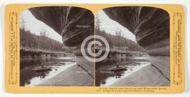 Along the Rocks Opposite Berry's Landing, 1903. Creator: Henry Hamilton Bennett.