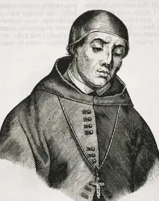 Alonso Fernandez de Madrigal, known as Alonso Tostado, (1410-1455), Spanish clergyman..., 1852. Creator: Unknown