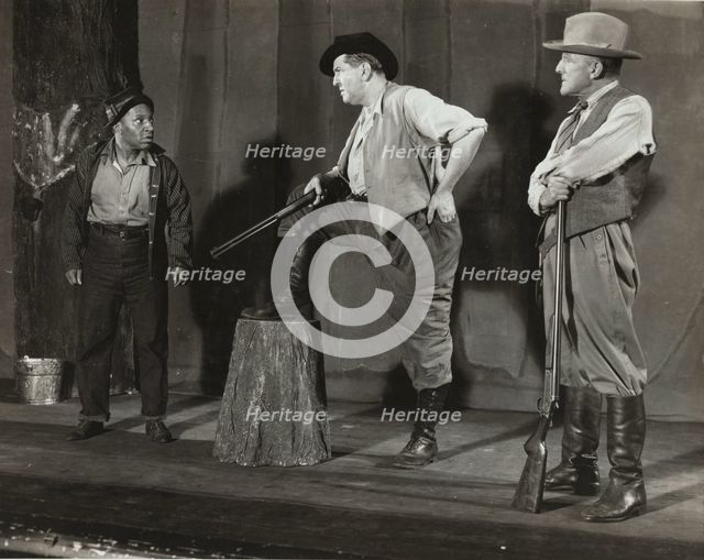 Alonza Bosan, Herbert Jelly, Bertram Miller, 1936. Creator: Unknown.