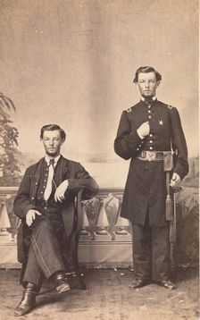 Alonzo H. Sterrett, Late Adjutant, Fortieth U.S. Infantry, July 27, 1865. Creator: Hall & Company's Photograph Gallery