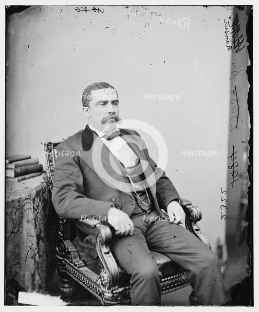 Alonzo Jacob Ransier, between 1860 and 1875. Creator: Unknown.