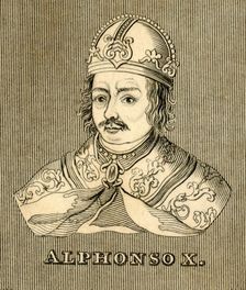 Alphonso X (1221-1284), 1830. Creator: Unknown