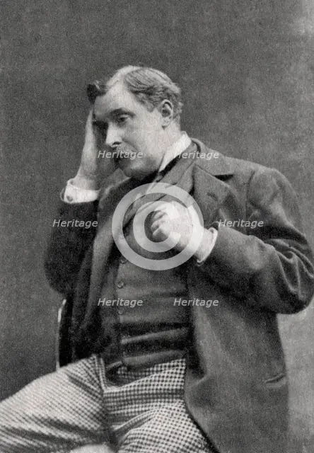 Alphonse Allais, French writer and humourist, 1895. Artist: Unknown