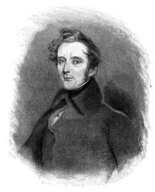 Alphonse de Lamartine (1790-1869), French writer, poet and politician, 1900