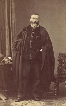 Alphonse Karr, 1850s. Creator: André-Adolphe-Eugène Disdéri
