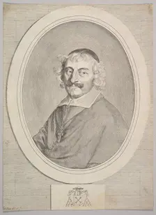Alphonse III Delbène, Bishop of Orléans. Creator: Claude Mellan
