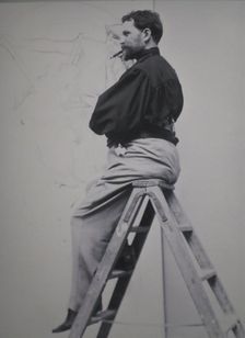 Alphonse Mucha , 1896. Creator: Anonymous