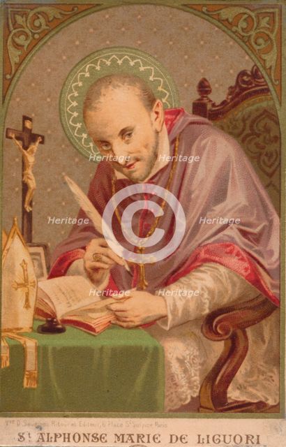 Alphonsus Maria de Liguori (1696-1787), c.1910s. Artist: Unknown