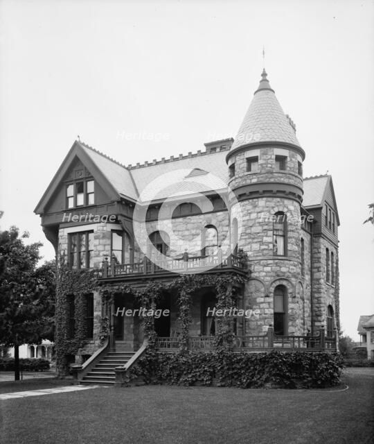 Alpha Delta Phi House, Ann Arbor, Michigan, between 1883 and 1906. Creator: Unknown.