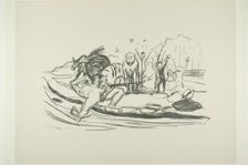 Alpha's Death, 1908/09. Creator: Edvard Munch