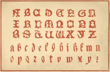 Alphabet, letters A-Z, upper and lower case