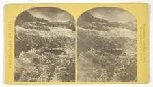 Alpine lakes, and mountain scenery, in the Cerro Blanco Mountains, Colorado, 13.000 fee..., 1874. Creator: Tim O'Sullivan