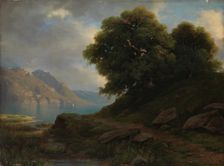 Alpine Landscape, 1830-1864. Creator: Alexandre Calame