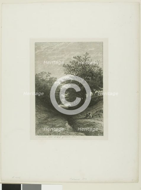Alpine Landscape, n.d. Creator: Alexandre Calame.