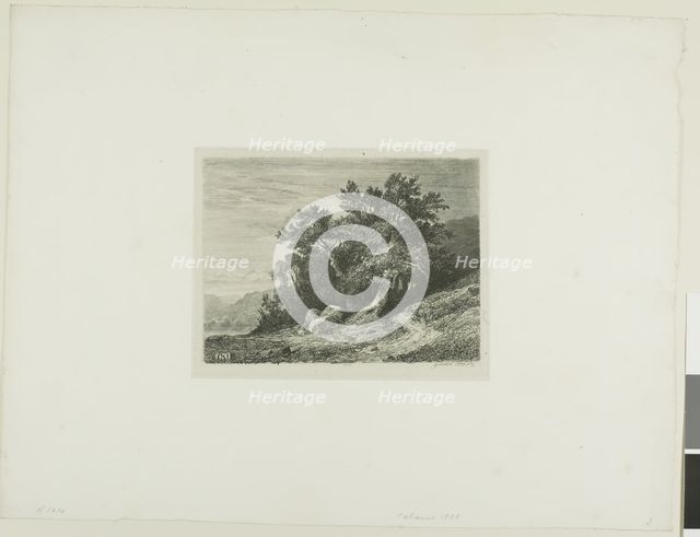 Alpine Landscape, n.d. Creator: Alexandre Calame.