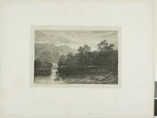 Alpine Landscape, n.d. Creator: Alexandre Calame