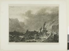 Alpine Landscape, n.d. Creator: Alexandre Calame