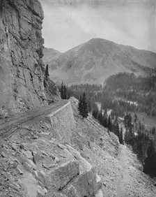 Alpine Pass, Colorado c1897. Creator: Unknown