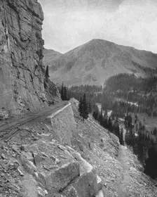 Alpine Pass, Colorado, USA, c1900. Creator: Unknown