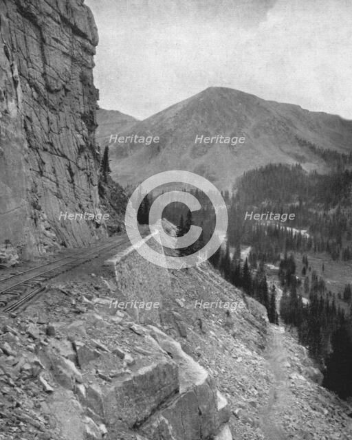 Alpine Pass, Colorado, USA, c1900.  Creator: Unknown.