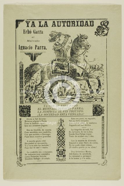 Already the Authority..., n.d. Creator: José Guadalupe Posada.
